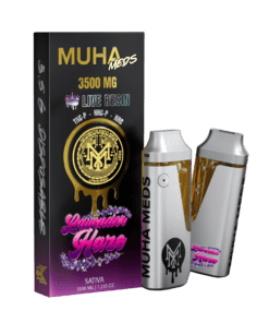 MUHA MEDS LAVENDER HAZE 3500 MG DISPOSABLE| SATIVA