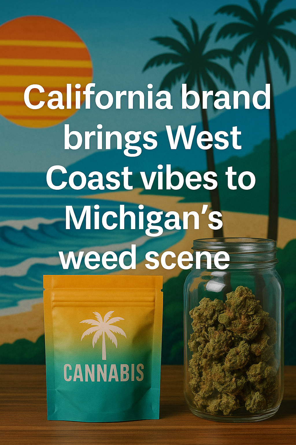 California brand brings West Coast vibes to Michigan’s weed scene
